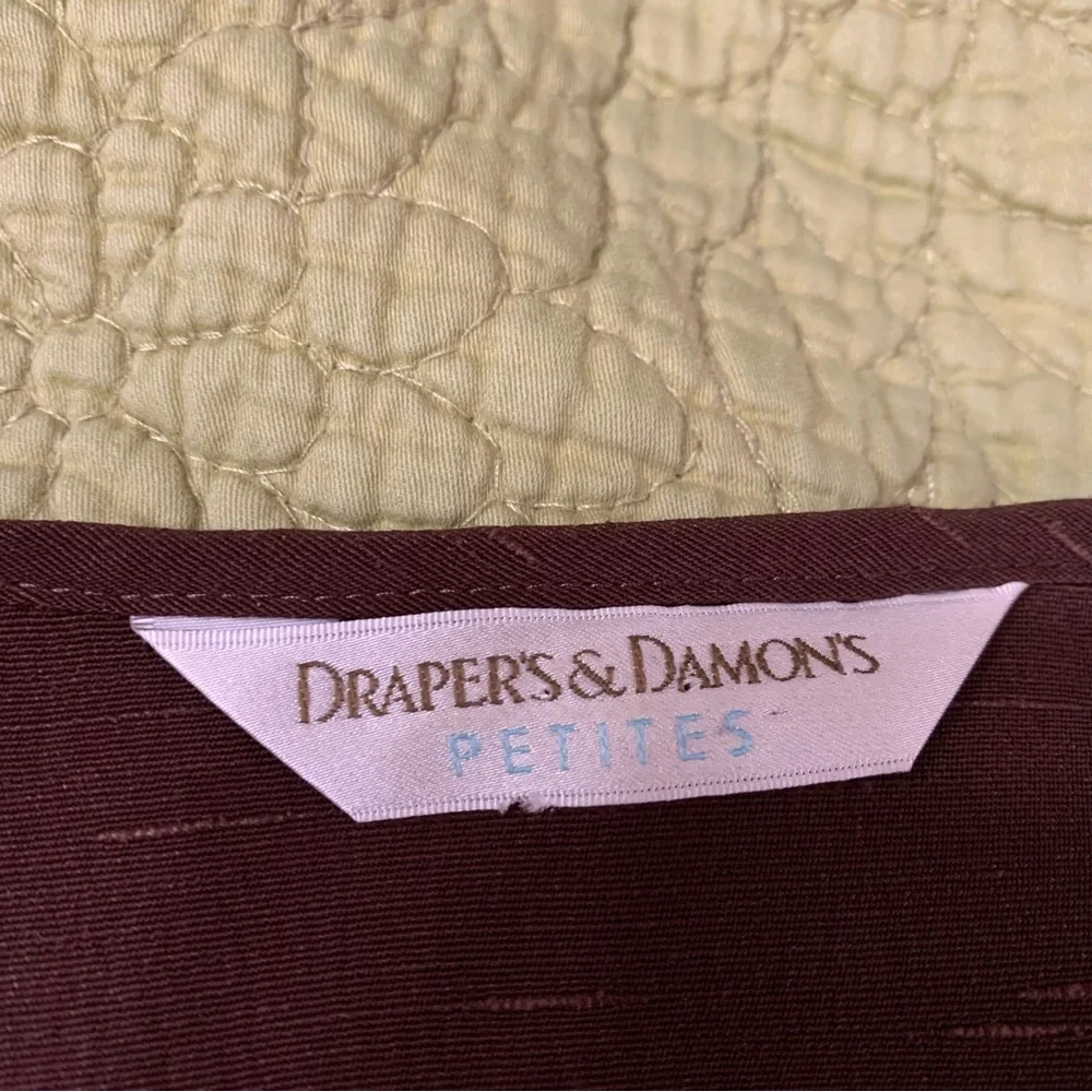 Draper’s & Damon’s chocolate colored
